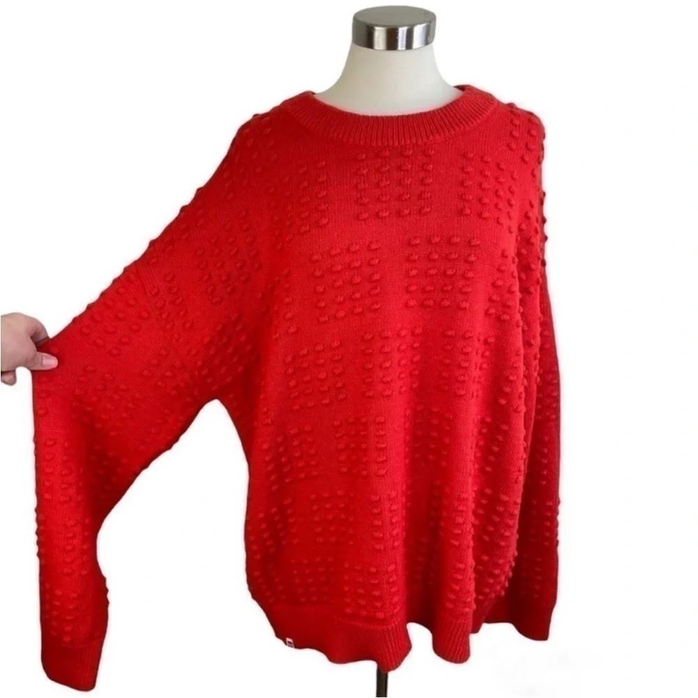 LEGO X Target NWT Textured Knit Red Sweater size XL